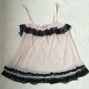 VS Lace Babydoll Cami
